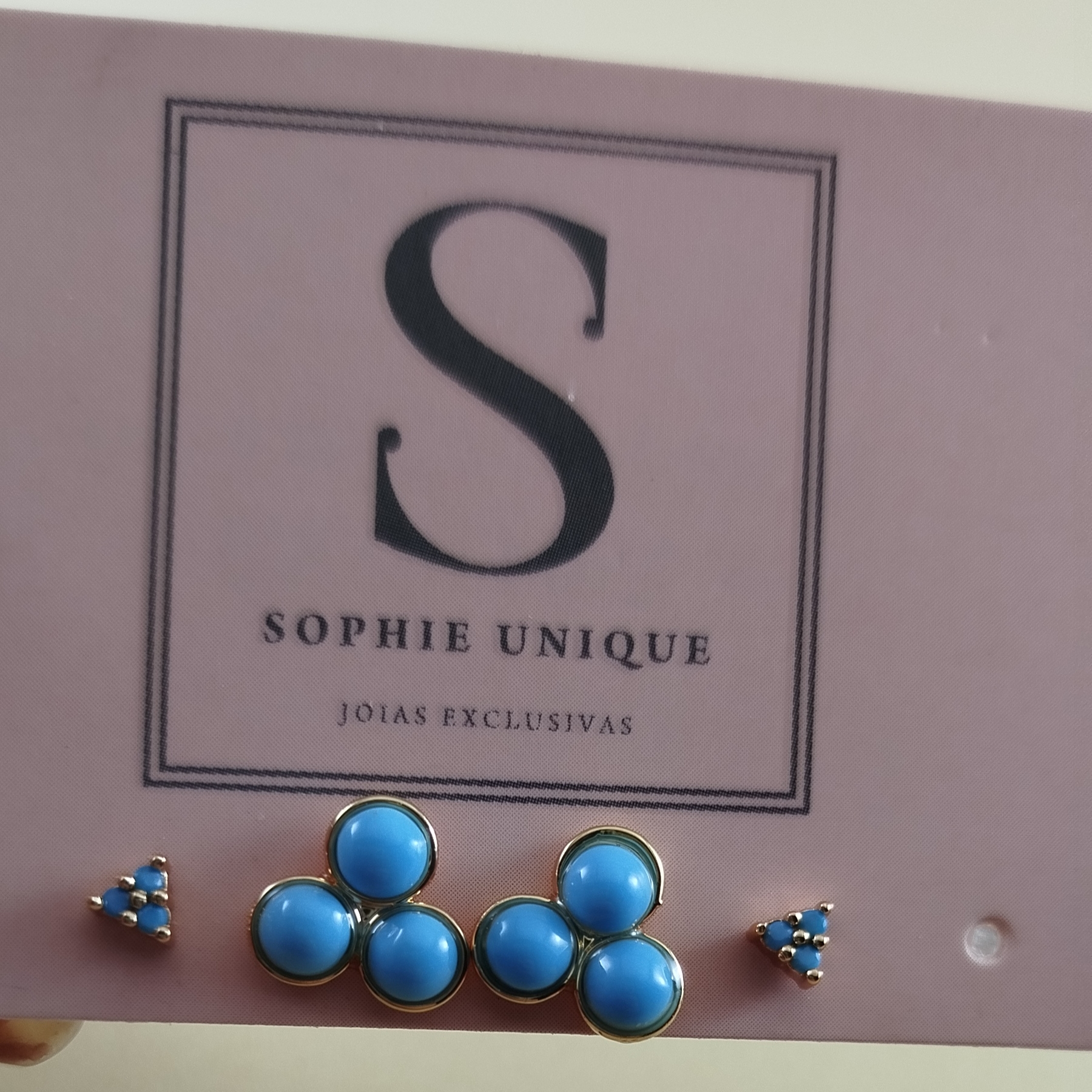 Kit Brincos Turquoise - Imagem 3