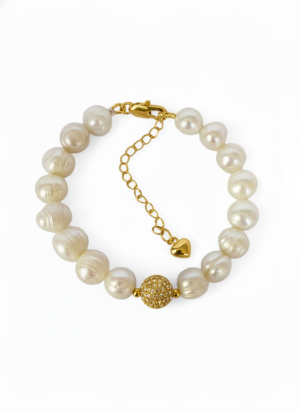 Pulseira Pérolas Semijóia Vênus