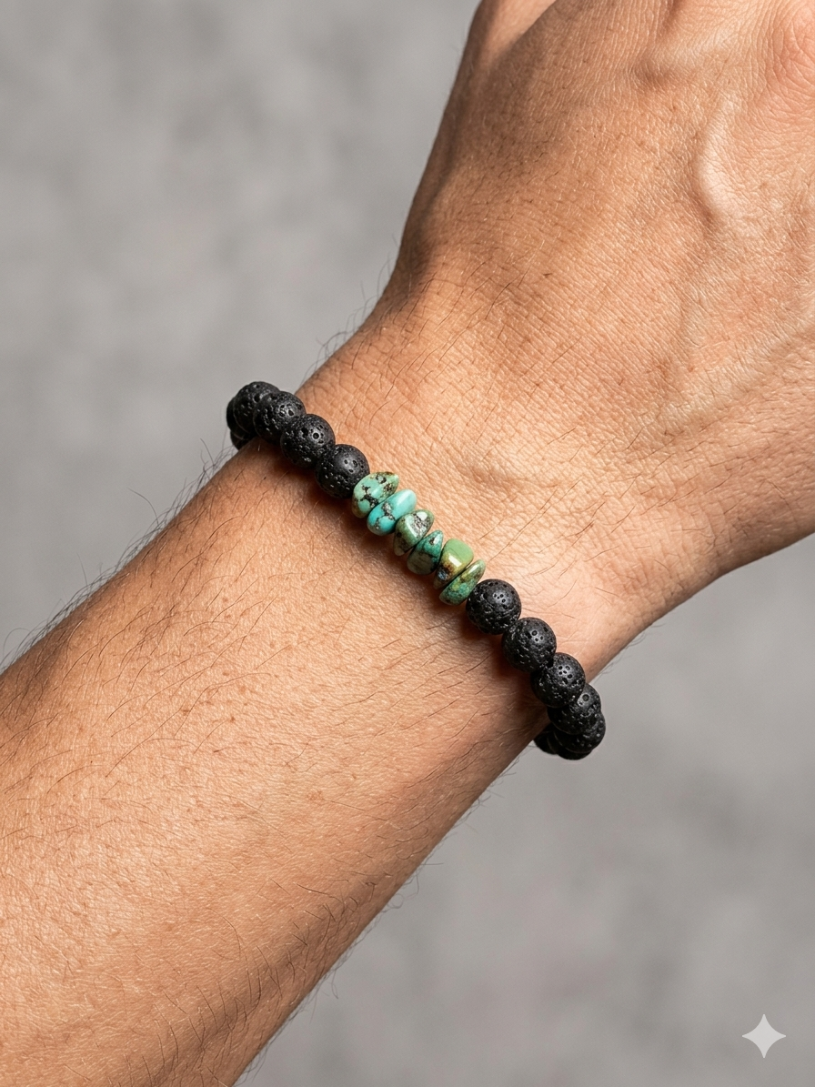 Pulseira Lava Vulcânica - Imagem 2